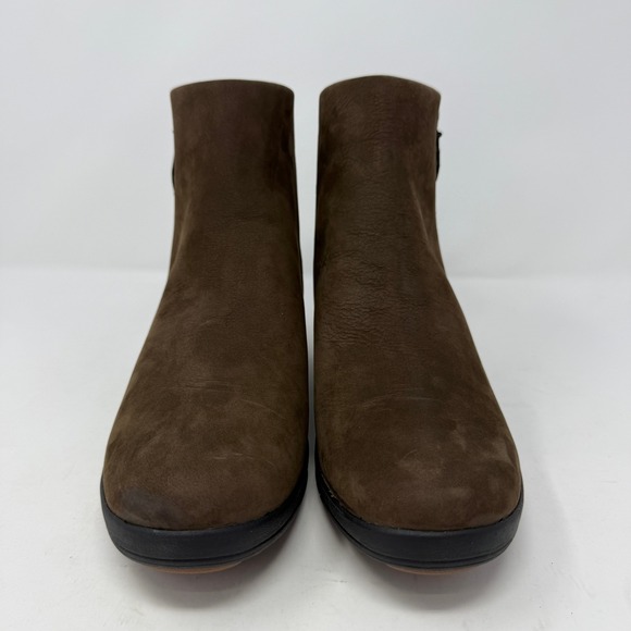 BOGS Vista Rugged Zip Women's 9 Casual Waterproof Leather Ankle Boots Brown - Picture 2 of 10